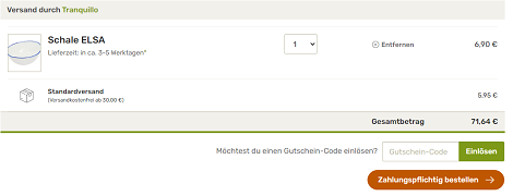 So lösen Sie einen Avocadostore Gutschein/Rabattcode ein